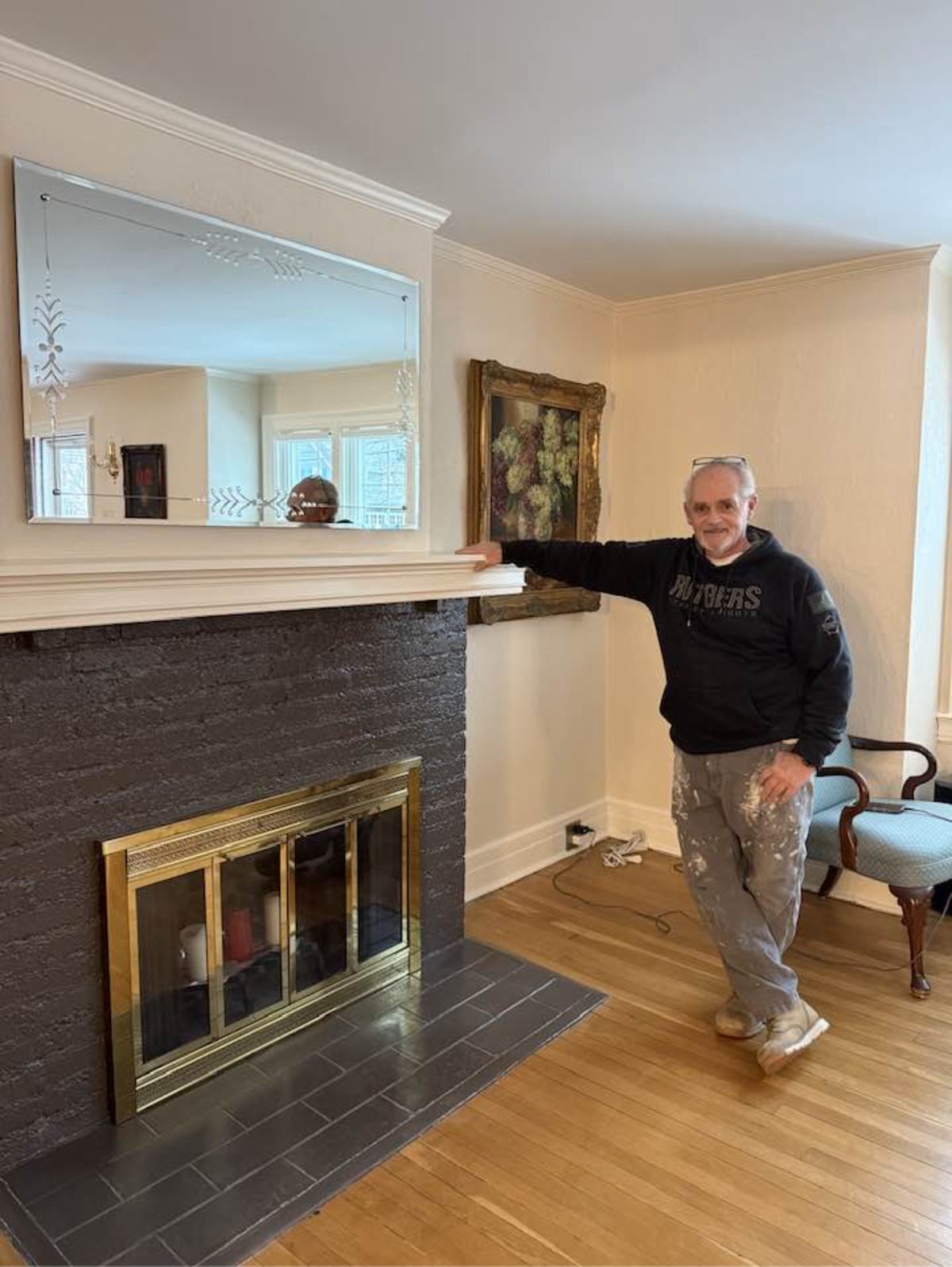 Dave Hughson at work