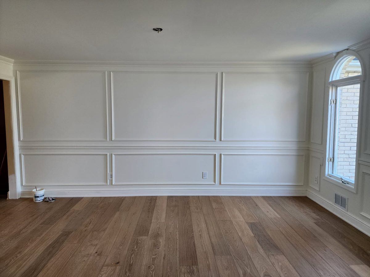 Panel molding work in progress