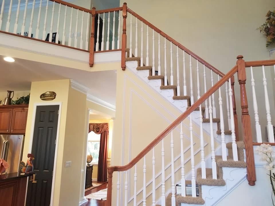 Finished detail work